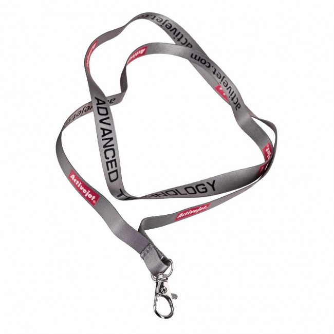 Activejet lanyard grey Activejet lanyard grey