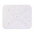 Shower chair with backrest and armrests