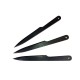 KAL22-CZ Throwing knives, 3 pieces, black KAL22-CZ Throwing knives, 3 pieces, black