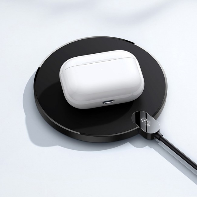 Baseus CCED000001 mobile device charger Headphones, Smartphone Black USB Wireless charging Indoor Baseus CCED000001 mobile device charger Headphones, Smartphone Black USB Wireless charging Indoor