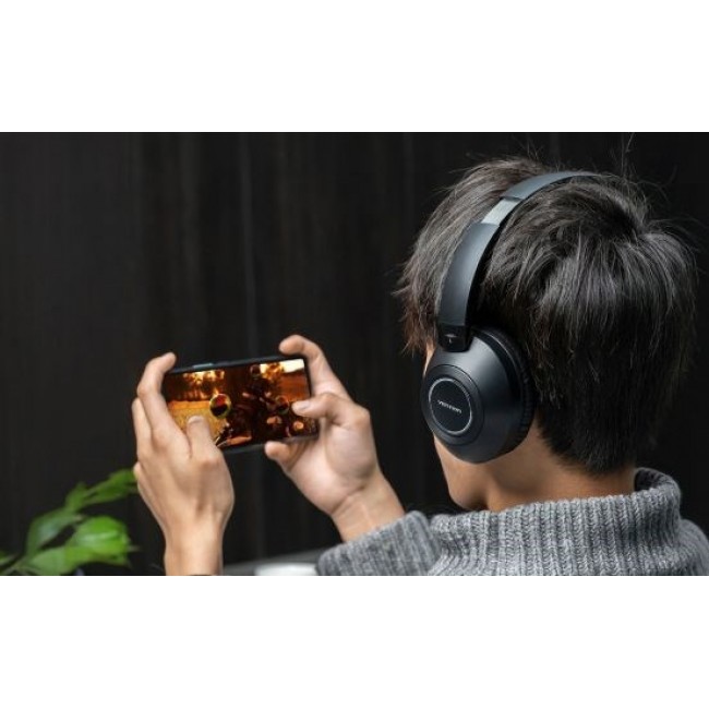 Vention SoundMate BT 5.3 wireless headphones, black