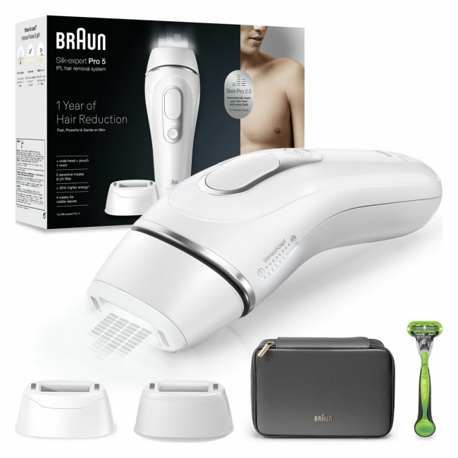 Braun Silk-expert Pro PL5145 Intense pulsed light (IPL) White Braun Silk-expert Pro PL5145 Intense pulsed light (IPL) White