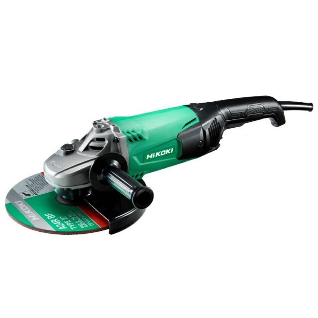 Angle grinder 230mm, 6 600/min, M14, 2200W Smooth start,
