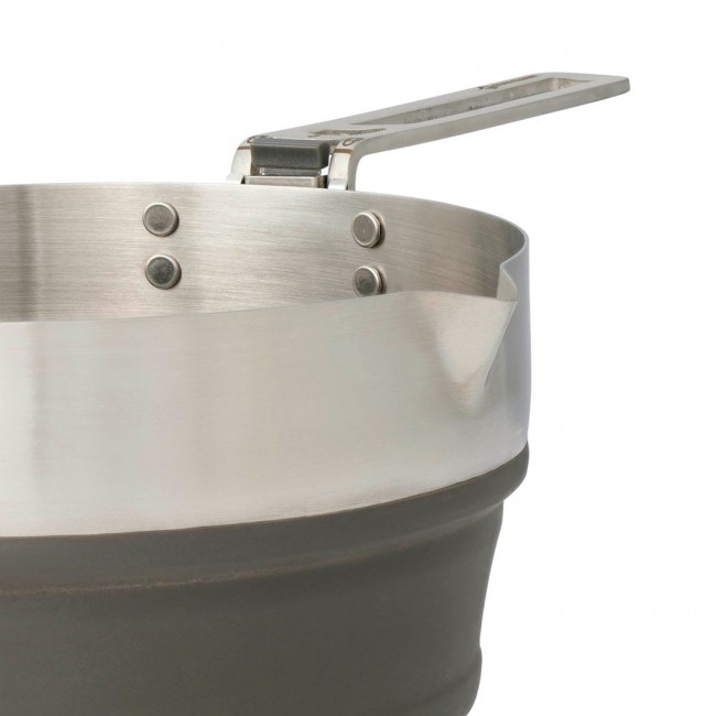Sea To Summit Detour Pot 1.8 L Grey, Stainless steel