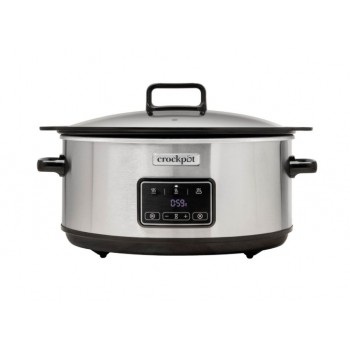 Crock-Pot CSC112X 6.5-litre slow cooker (silver)