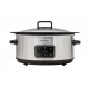 Crock-Pot CSC112X 6.5-litre slow cooker (silver)