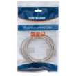 Intellinet Network Patch Cable, Cat5e, 3m, Grey, CCA, U/UTP, PVC, RJ45, Gold Plated Contacts, Snagless, Booted, Lifetime Warranty