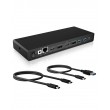ICY BOX IB-DK2245AC Wired USB 3.2 Gen 1 (3.1 Gen 1) Type-C Black ICY BOX IB-DK2245AC Wired USB 3.2 Gen 1 (3.1 Gen 1) Type-C Black