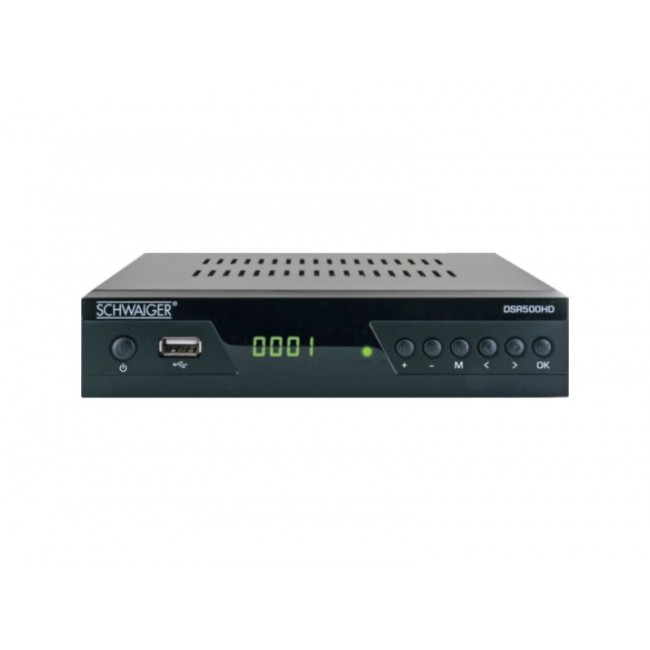 Schwaiger DSR500HD TV set-top box Cable Full HD Black