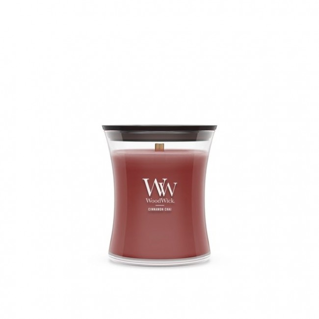 Scented Candle, Small WOODWICK Cinnamon Chai, 1 piece