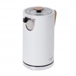 Adler AD 1347W electric kettle 1.5 L 2200 W White, Wood