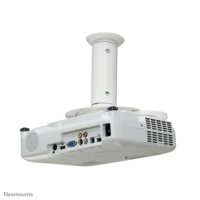Neomounts BEAMER-C80WHITE Beamer ceiling mount - h 13-20 cm - full motion Neomounts BEAMER-C80WHITE Beamer ceiling mount - h 13-20 cm - full motion