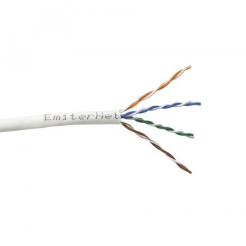 Net UTP (U/UTP) Cat.5e 350MHz Emitter Cable, 4x2x24AWG Wire