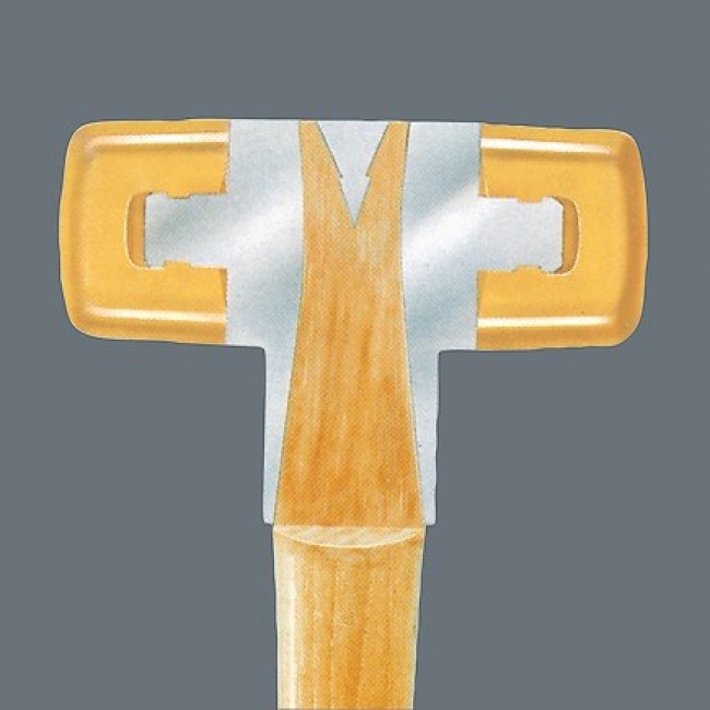 Wera Schonhammer mittelhart 291 g 102 05000510001 265 mm Sledge hammer Wera Schonhammer mittelhart 291 g 102 05000510001 265 mm Sledge hammer
