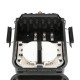 Extralink Fiber optic terminal box Jennifer 16 core, black, with connector Extralink Fiber optic terminal box Jennifer 16 core, black, with connector
