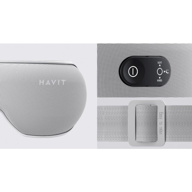 Havit EM1601 eye massager (grey) Havit EM1601 eye massager (grey)