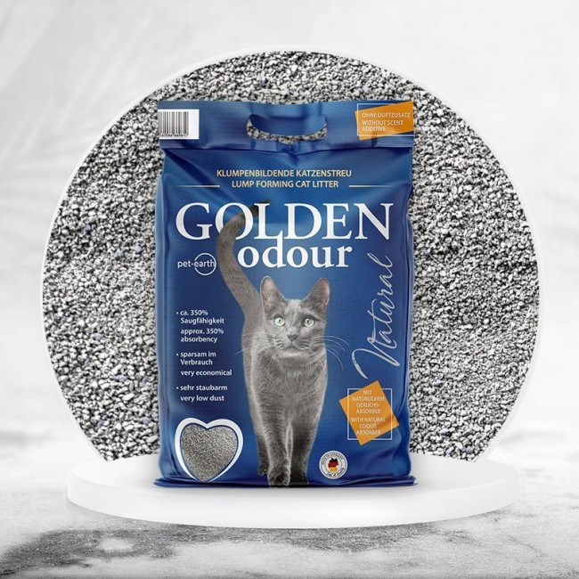 GOLDEN Odour Natural - bentonite litter - 7kg GOLDEN Odour Natural - bentonite litter - 7kg