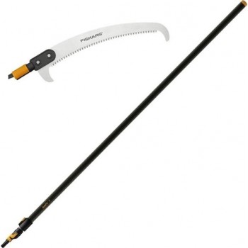 Curved saw + telescopic handle