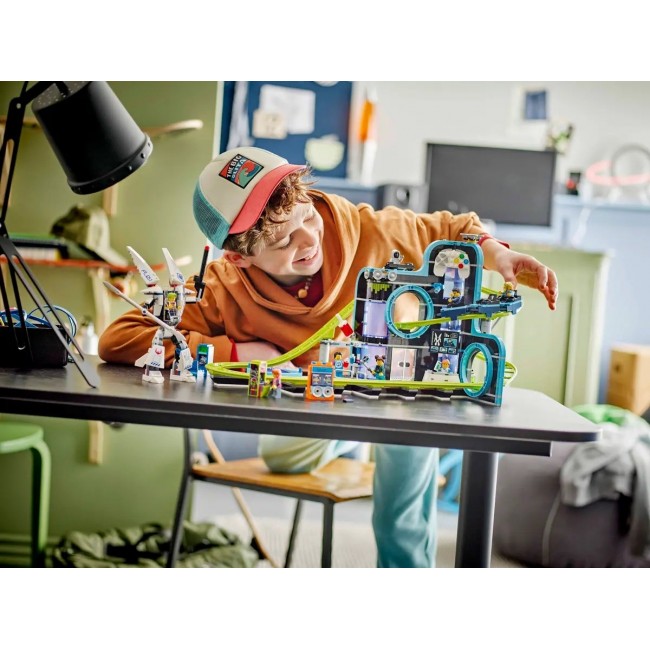 LEGO CITY 60421 Robot World Roller-Coaster Park