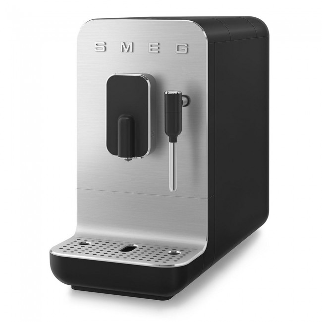 Smeg Collection Espresso Coffee Machine BCC12BLMEU Black Smeg Collection Espresso Coffee Machine BCC12BLMEU Black