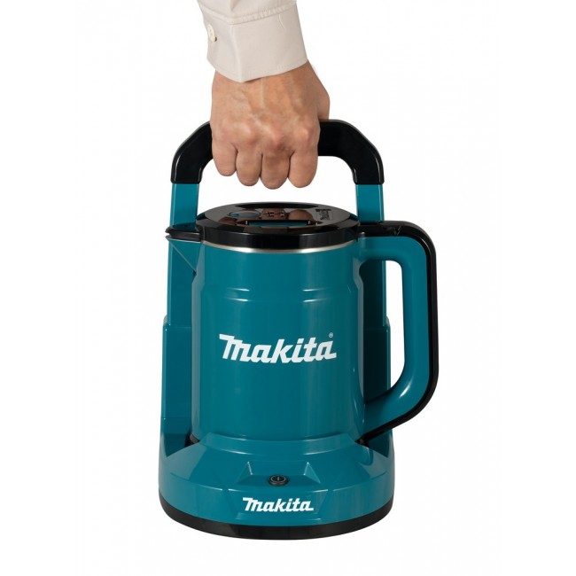 Makita KT001GZ electric kettle 0.8 L Black, Blue