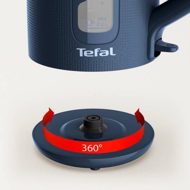 Tefal KO2M04CH electric kettle 1.7 L 2400 W Blue