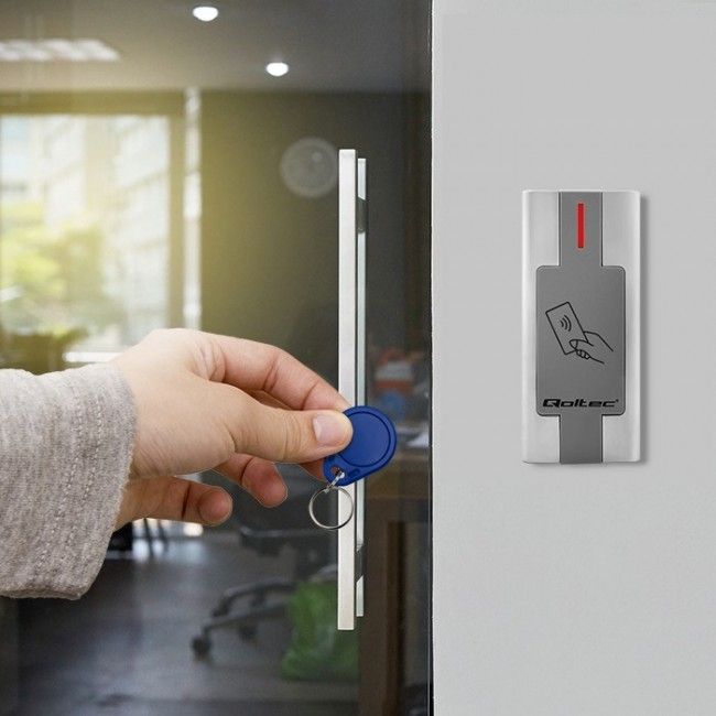 Qoltec 52446 Proximity card and key fob reader