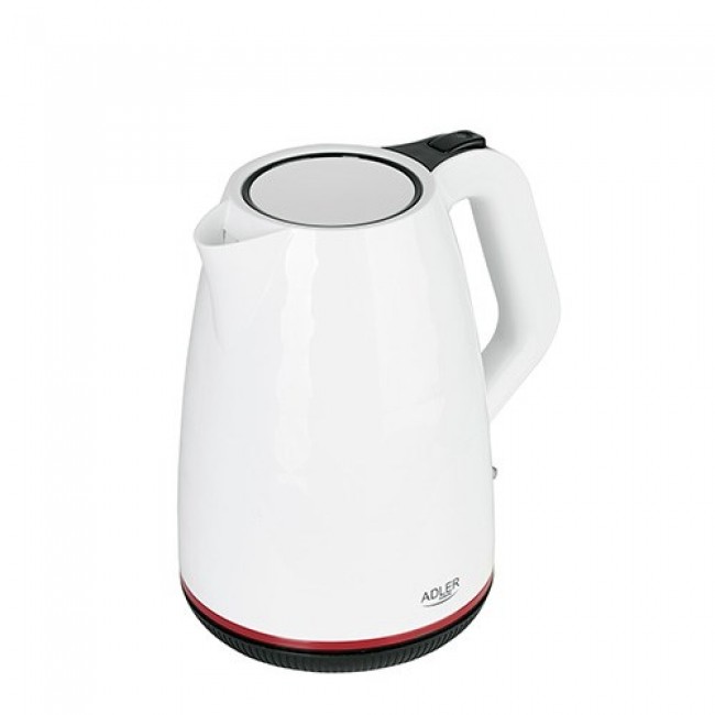 Adler AD 1277 W electric kettle 1.7 L 2200 W White Adler AD 1277 W electric kettle 1.7 L 2200 W White