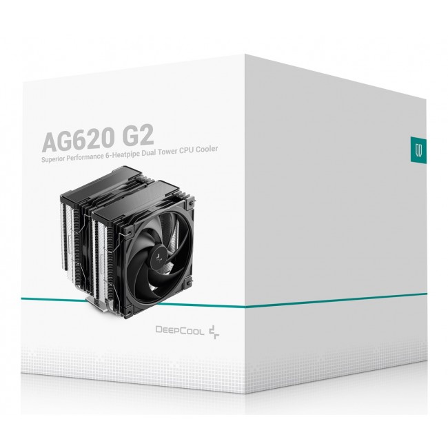 DeepCool AG620 G2 Processor Air cooler 12 cm Black DeepCool AG620 G2 Processor Air cooler 12 cm Black