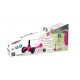Jamara 460497 kick scooter Kids Three wheel scooter Black, Pink