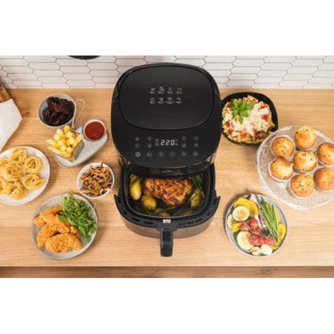 Eta Fritta Digi Double 7.2 L Stand-alone 1800 W Hot air fryer Black