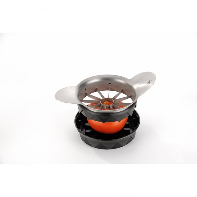 GEFU POMO manual food chopper Black, Stainless steel
