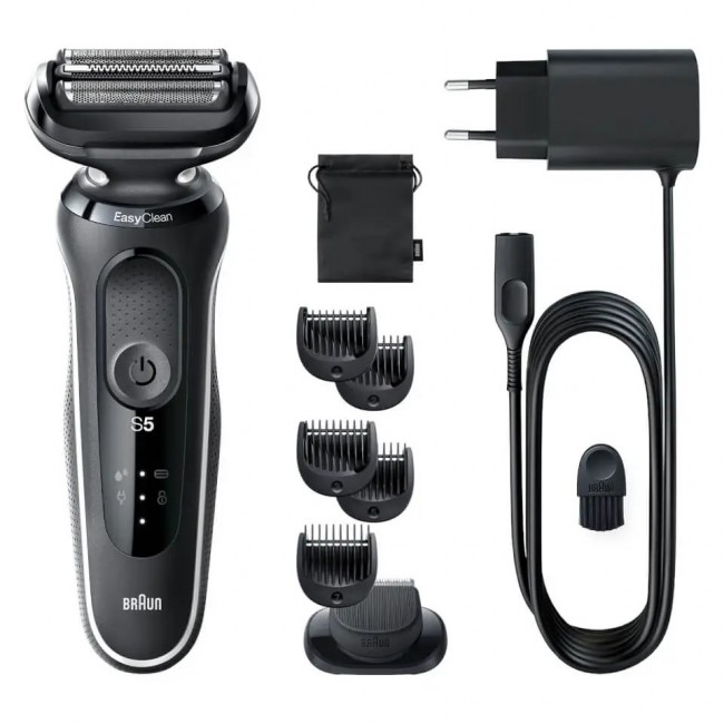 Braun Series 5 51-W1500s Foil shaver Trimmer Black Braun Series 5 51-W1500s Foil shaver Trimmer Black