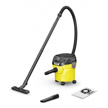 K rcher 1.628-401.0 dust extractor Black, Yellow 12 L 1000 W