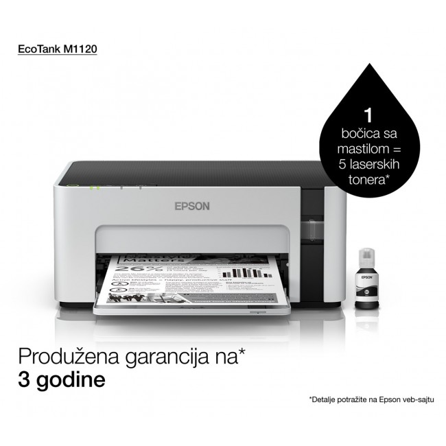 Epson EcoTank M1120 inkjet printer 1440 x 720 DPI A4 Wi-Fi