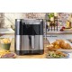 TEFAL Easy Fry & Grill EY801D 6.5 L Stand-alone 1650 W Hot air fryer Stainless steel TEFAL Easy Fry & Grill EY801D 6.5 L Stand-alone 1650 W Hot air fryer Stainless steel