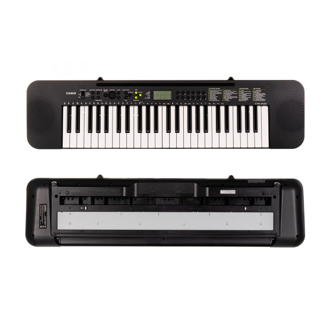 Casio CTK-240 MIDI keyboard 49 keys Black, White