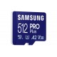 Samsung SAMSUNG PRO Plus microSD 512GB Samsung SAMSUNG PRO Plus microSD 512GB