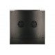 Extralink Rackmount cabinet 9U 600x600 AZH Black wall mounted, swing type
