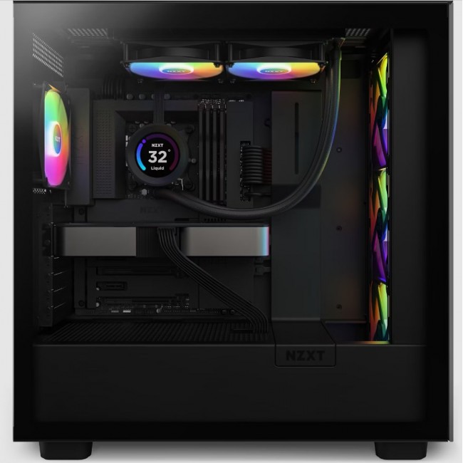 NZXT Kraken Elite 240 RGB Processor All-in-one liquid cooler 12 cm Black 1 pc(s) NZXT Kraken Elite 240 RGB Processor All-in-one liquid cooler 12 cm Black 1 pc(s)