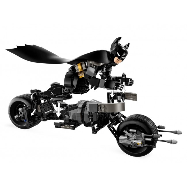LEGO BATMAN 76273 Batman Construction Figure and the Bat-Pod Bike LEGO BATMAN 76273 Batman Construction Figure and the Bat-Pod Bike