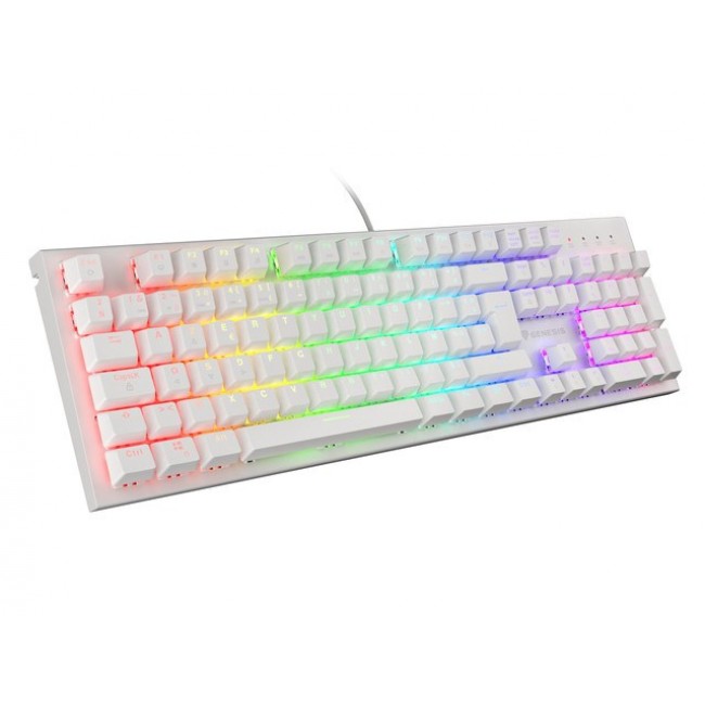 GAMING KEYBOARD GENESIS THOR 303 FR RGB BACKLIGHT MECHANICAL BROWN SWITCH WHITE HOT SWAP GAMING KEYBOARD GENESIS THOR 303 FR RGB BACKLIGHT MECHANICAL BROWN SWITCH WHITE HOT SWAP
