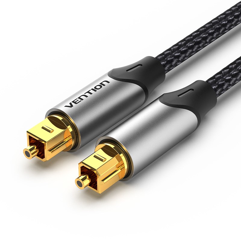 Vention Optical Fiber Audio Cable Aluminum Alloy Type 3M Gray Vention Optical Fiber Audio Cable Aluminum Alloy Type 3M Gray