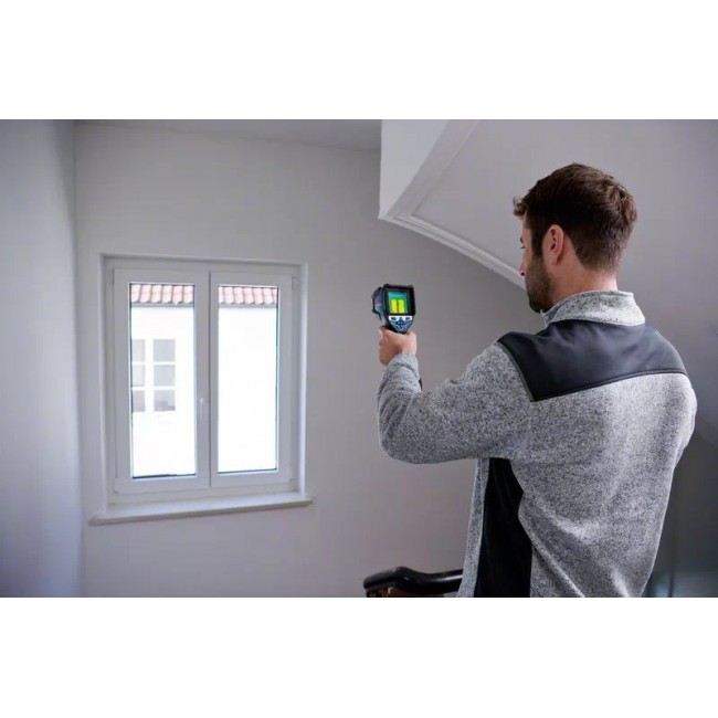 Bosch GTC 600 C Noise equivalent temperature difference (NETD) IR Black, Blue 256 x 192 pixels Built-in display LCD