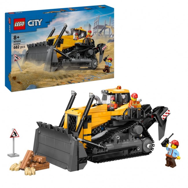 LEGO CITY 60466 Yellow Bulldozer LEGO CITY 60466 Yellow Bulldozer