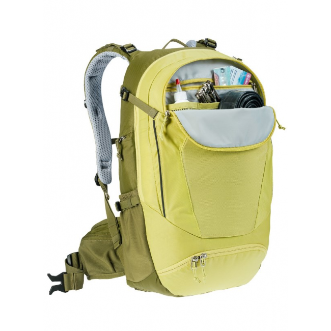 Bicycle backpack -Deuter Trans Alpine 24 Sprout-cactus