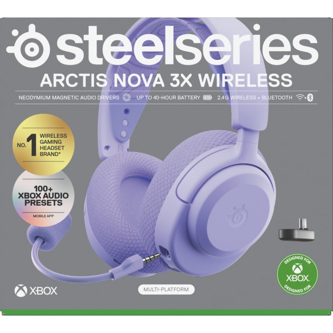 Headset Steelseries Arctis Nova 3X Wireless