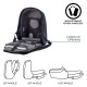 XD DESIGN ANTI-THEFT BACKPACK BOBBY HERO SMALL NAVY P/N: P705.705 XD DESIGN ANTI-THEFT BACKPACK BOBBY HERO SMALL NAVY P/N: P705.705