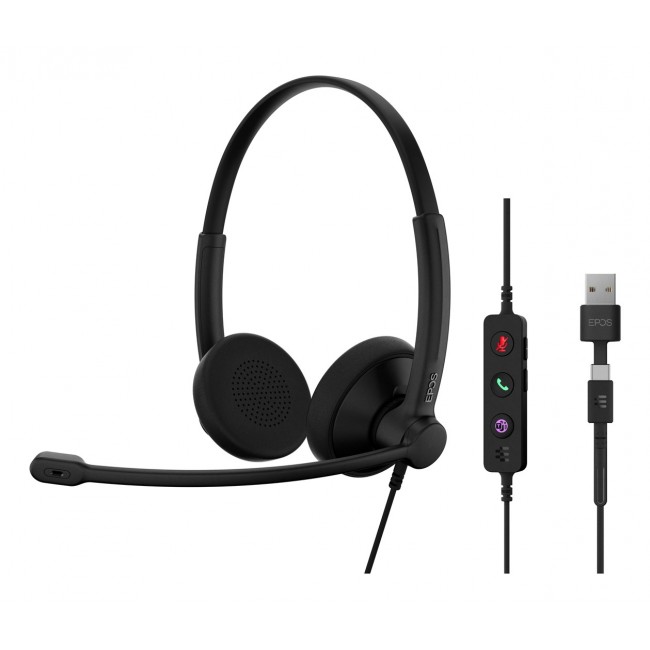 EPOS IMPACT 100 MS STEREO USB-C+A IMPACT 100 MS ST