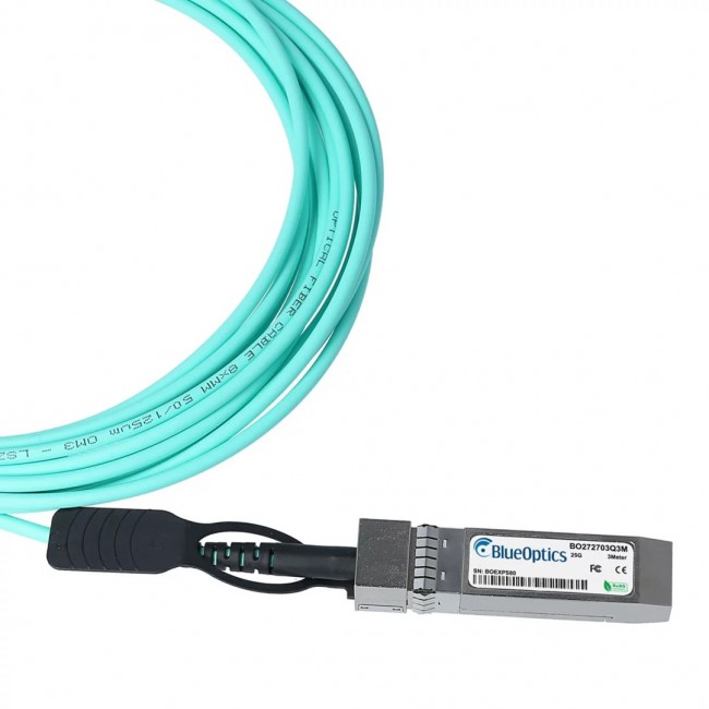 BlueOptics 844483-B21-BO InfiniBand/fibre optic cable 7 m SFP28 Aqua colour